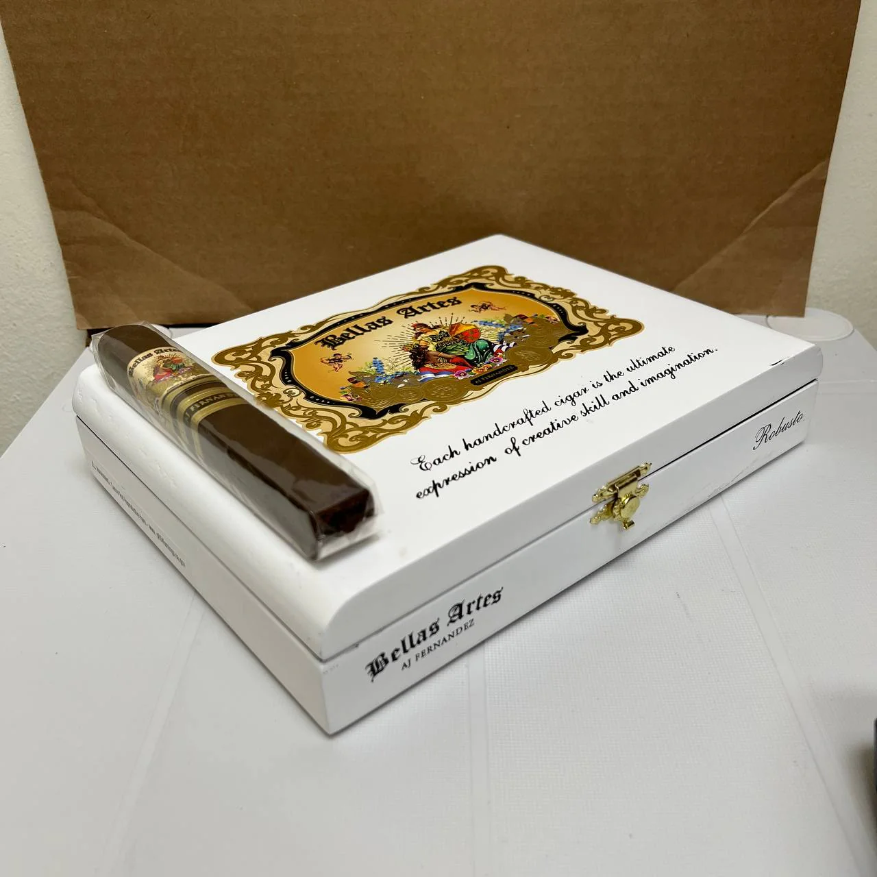 AJ Fernandez Bellas Artes Brazil Maduro Robusto - Image 4