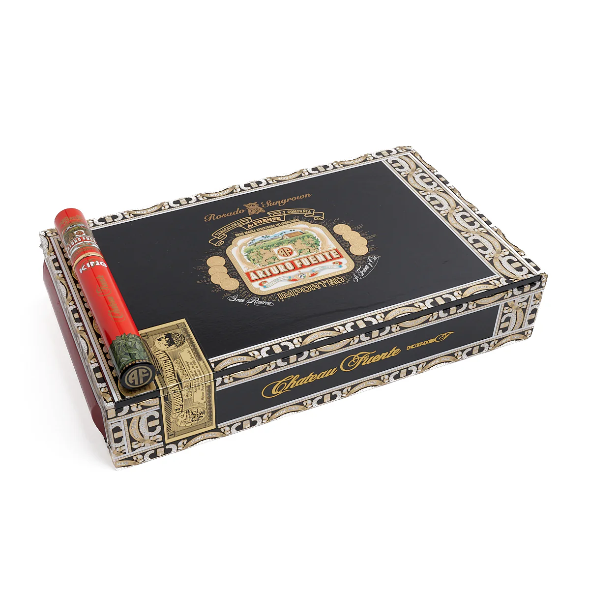 Arturo Fuente Chateau King T Sun Grown Tubes Churchill