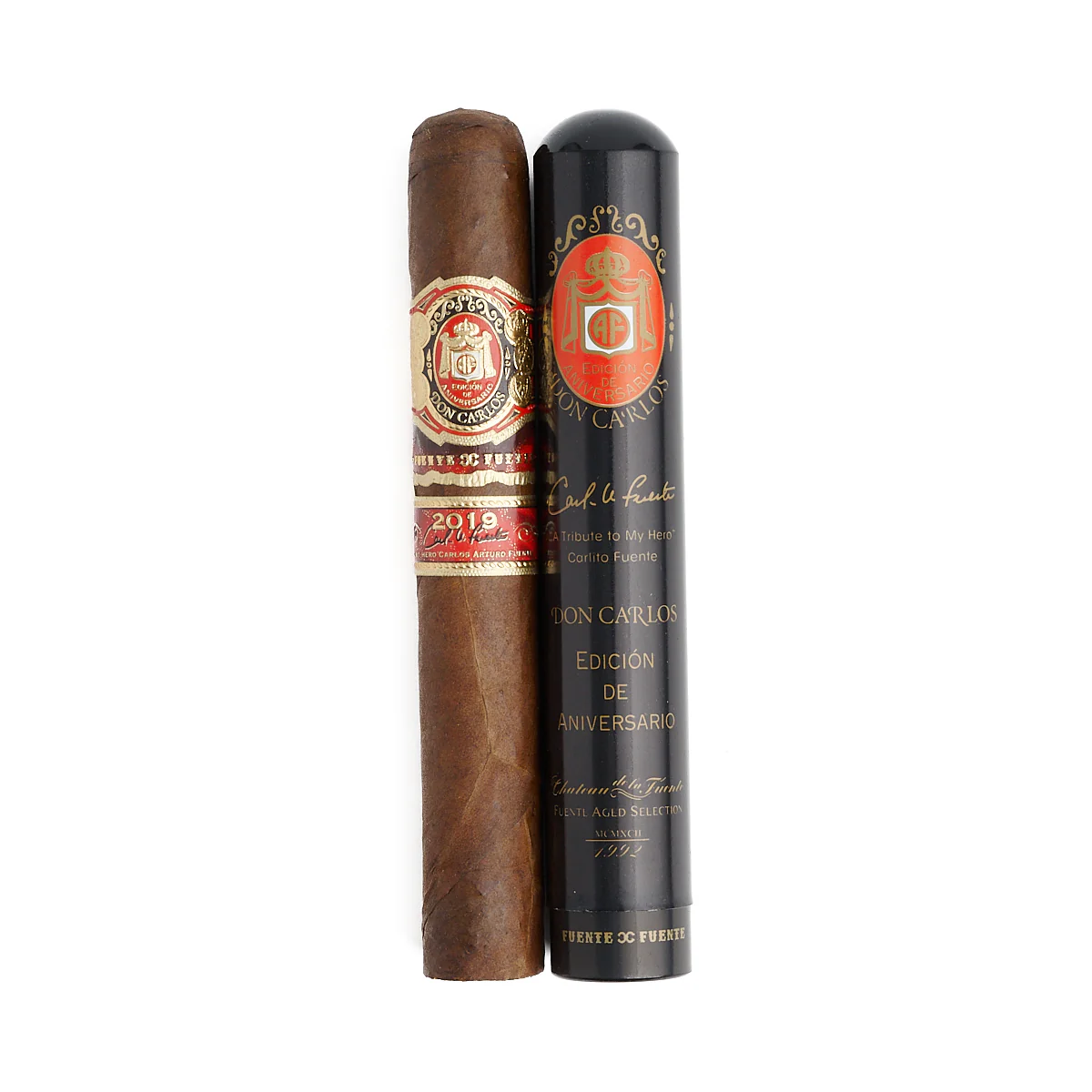 Arturo Fuente Don Carlos Edicion de Aniversario Double Robusto Tubo - Image 2