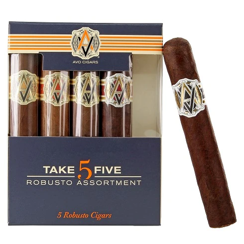 AVO Take 5 Robusto Sampler 25ct Case - Image 2