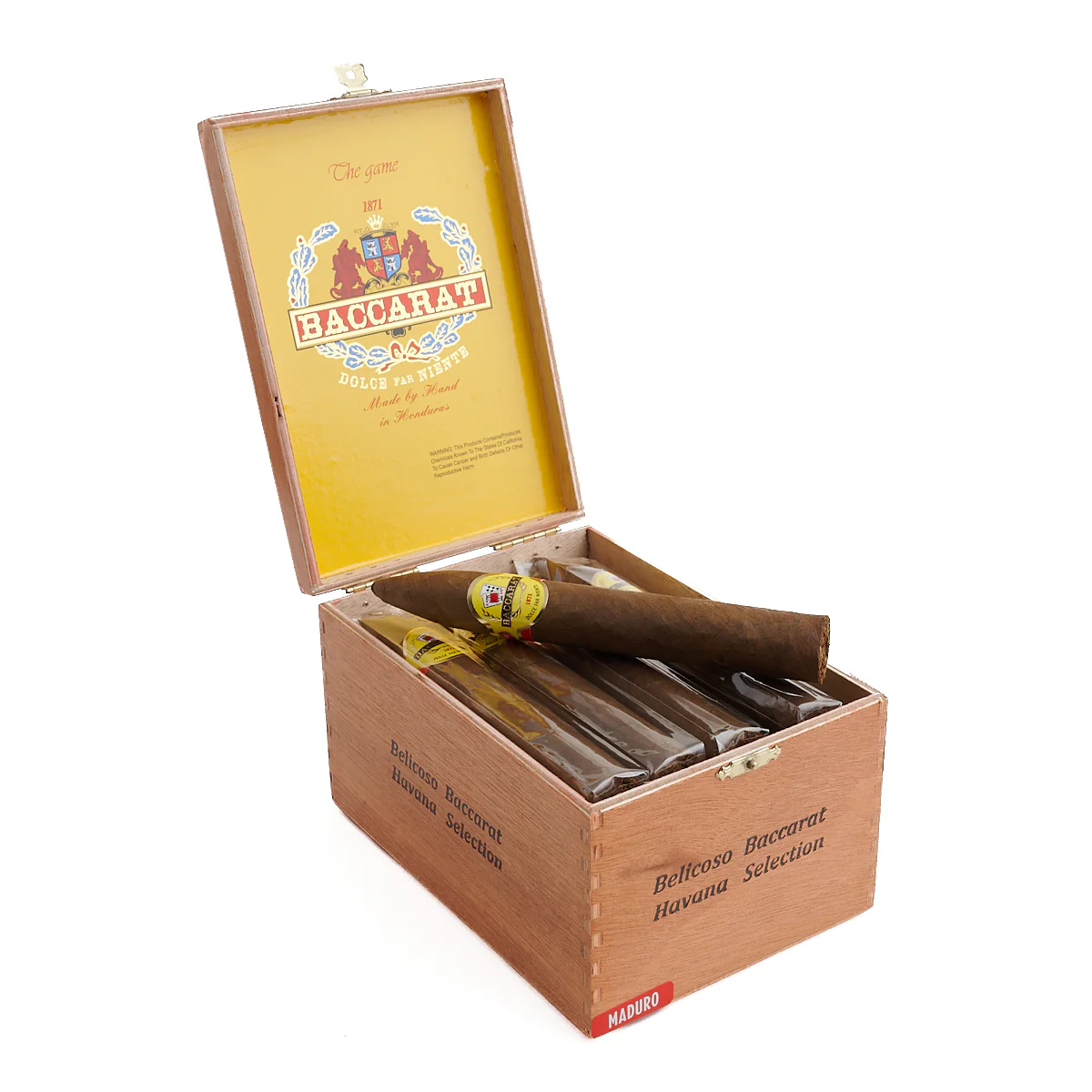 Baccarat The Game Maduro Belicoso - Image 2