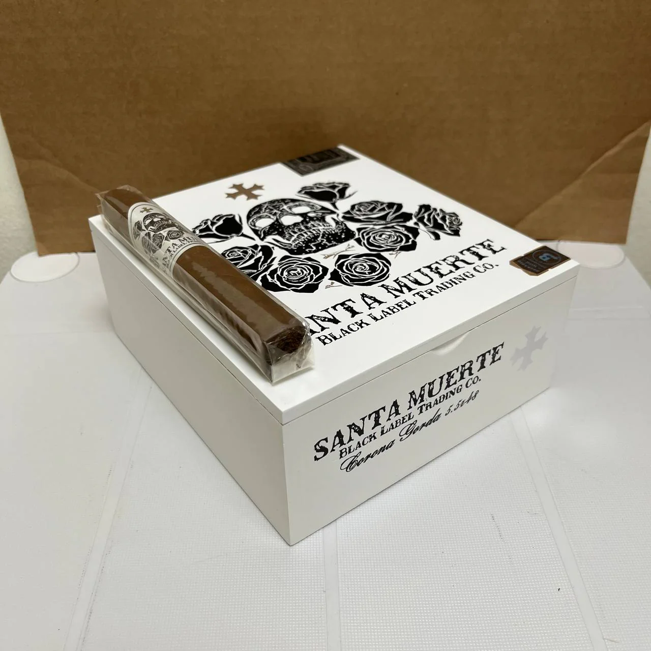 Black Label Trading Santa Muerte Corona Gorda - Image 4