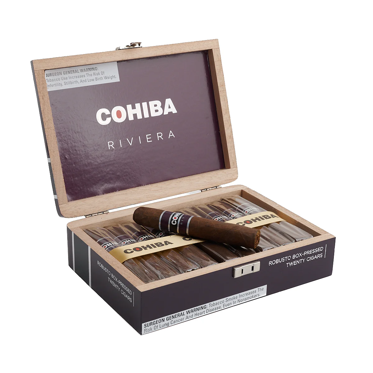 Cohiba Riviera Box-Pressed Robusto - Image 2