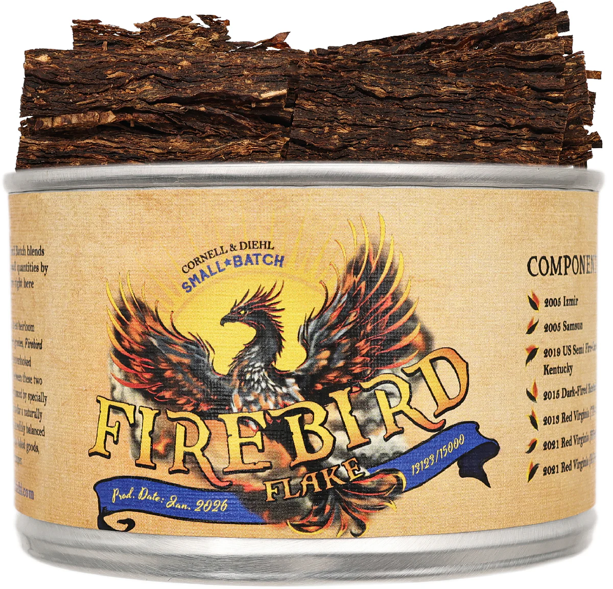Cornell & Diehl Firebird Flake