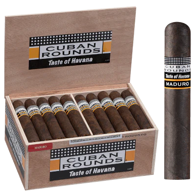 Cuban Rounds Robusto Maduro Box