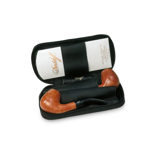 Davidoff 2 Pipes Leather Case - Image 4
