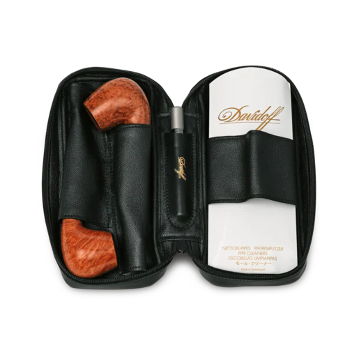 Davidoff 2 Pipes Leather Case - Image 5