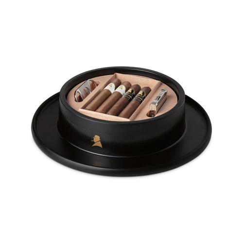 Davidoff Winston Churchill Ashtray and Cigar Accessory Storage Hat (Cigars not included) - Image 3