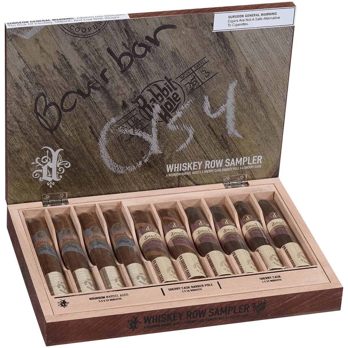 Diesel Whiskey Row Robusto Sampler