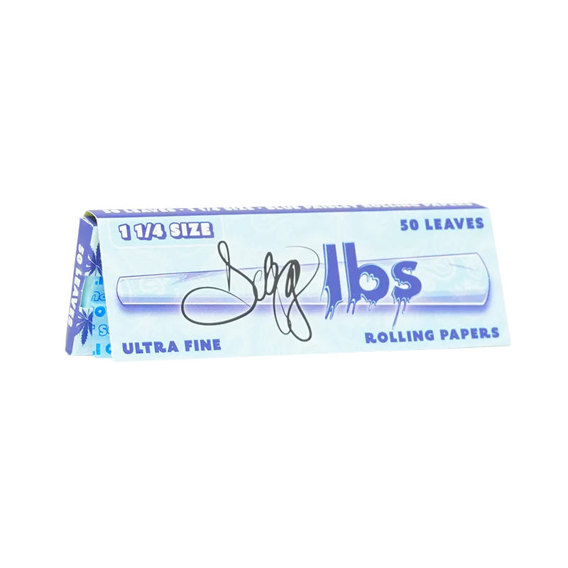 Dogg lbs 1 1/4 Size Blue Paisley Rolling Papers 50ct