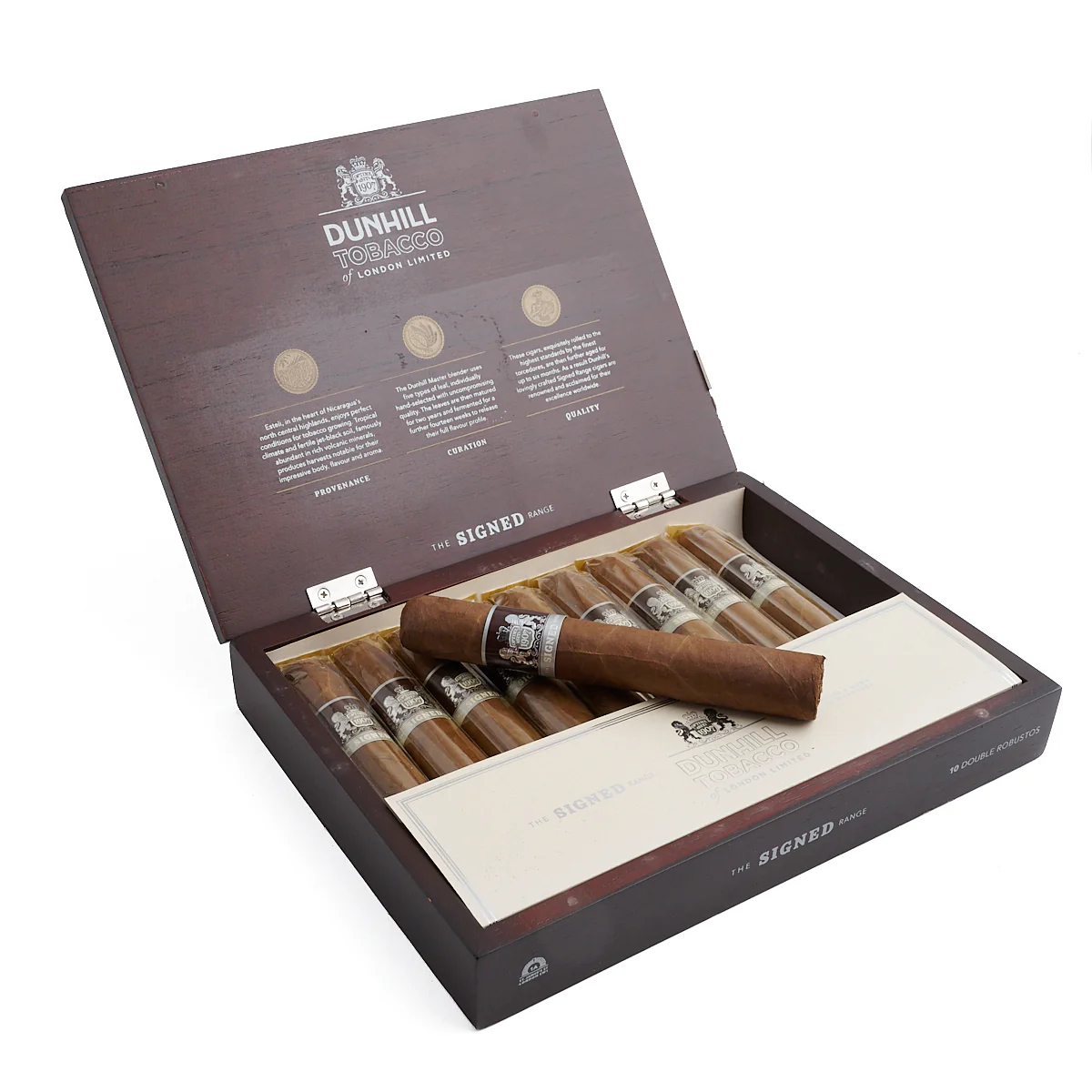 Dunhill Signed Range Double Robusto--Vintage - Image 2
