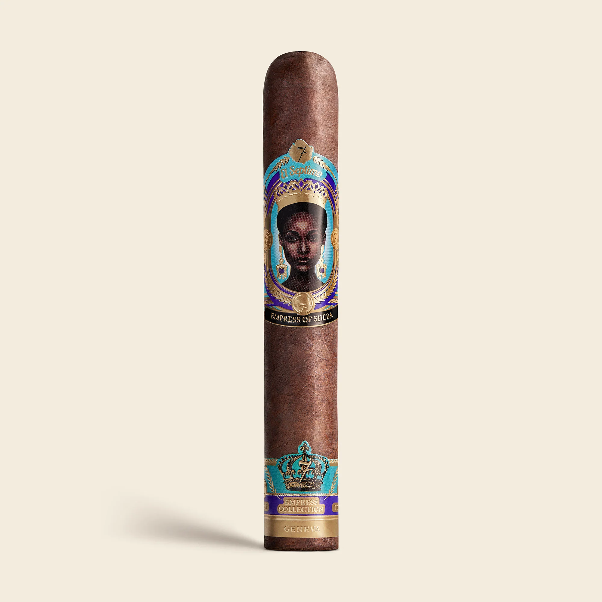El Septimo Emperor Collection Empress Sheba BLUE Maduro Gordo