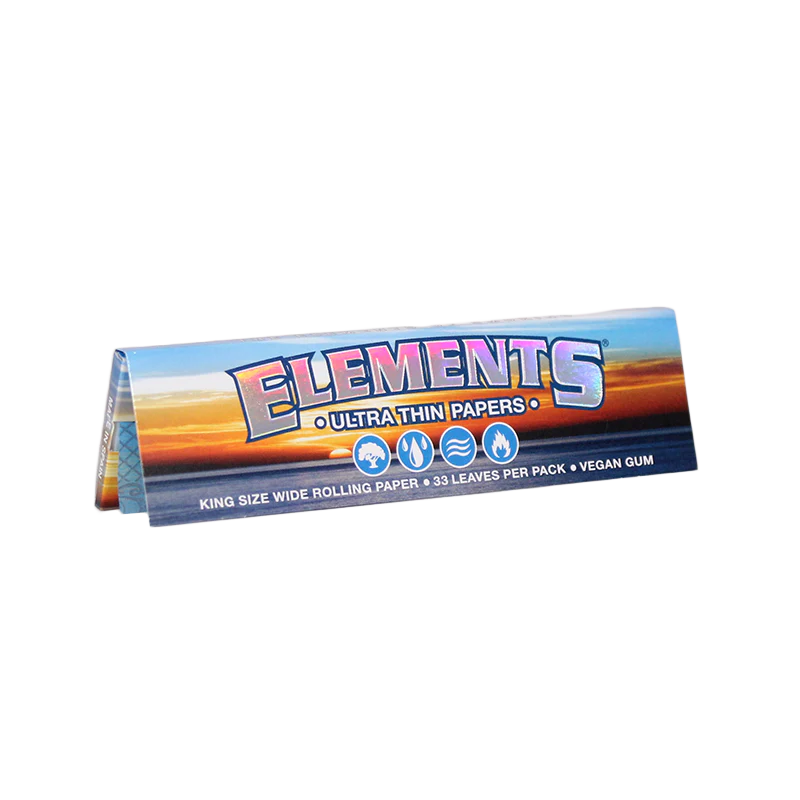 Elements King Size Wide Classic Rolling Papers 33ct