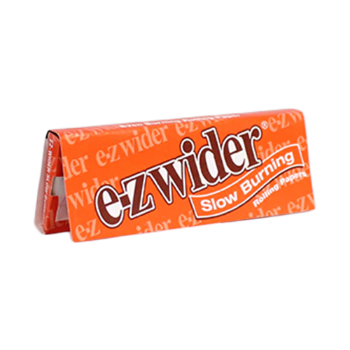 EZ Wider 1 1/4 Orange Slow Burning Rolling Papers 24ct