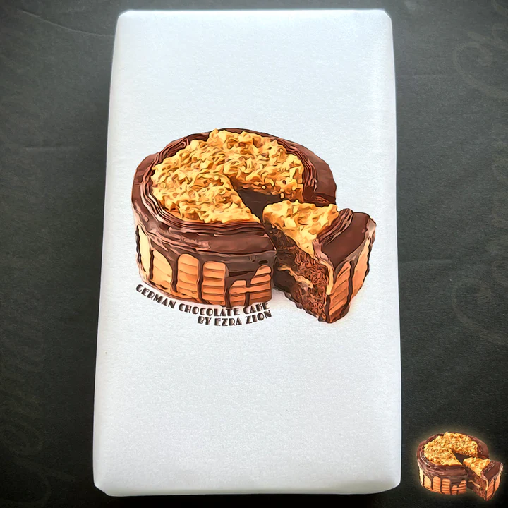 Ezra Zion German Chocolate Cake XXO - Image 2