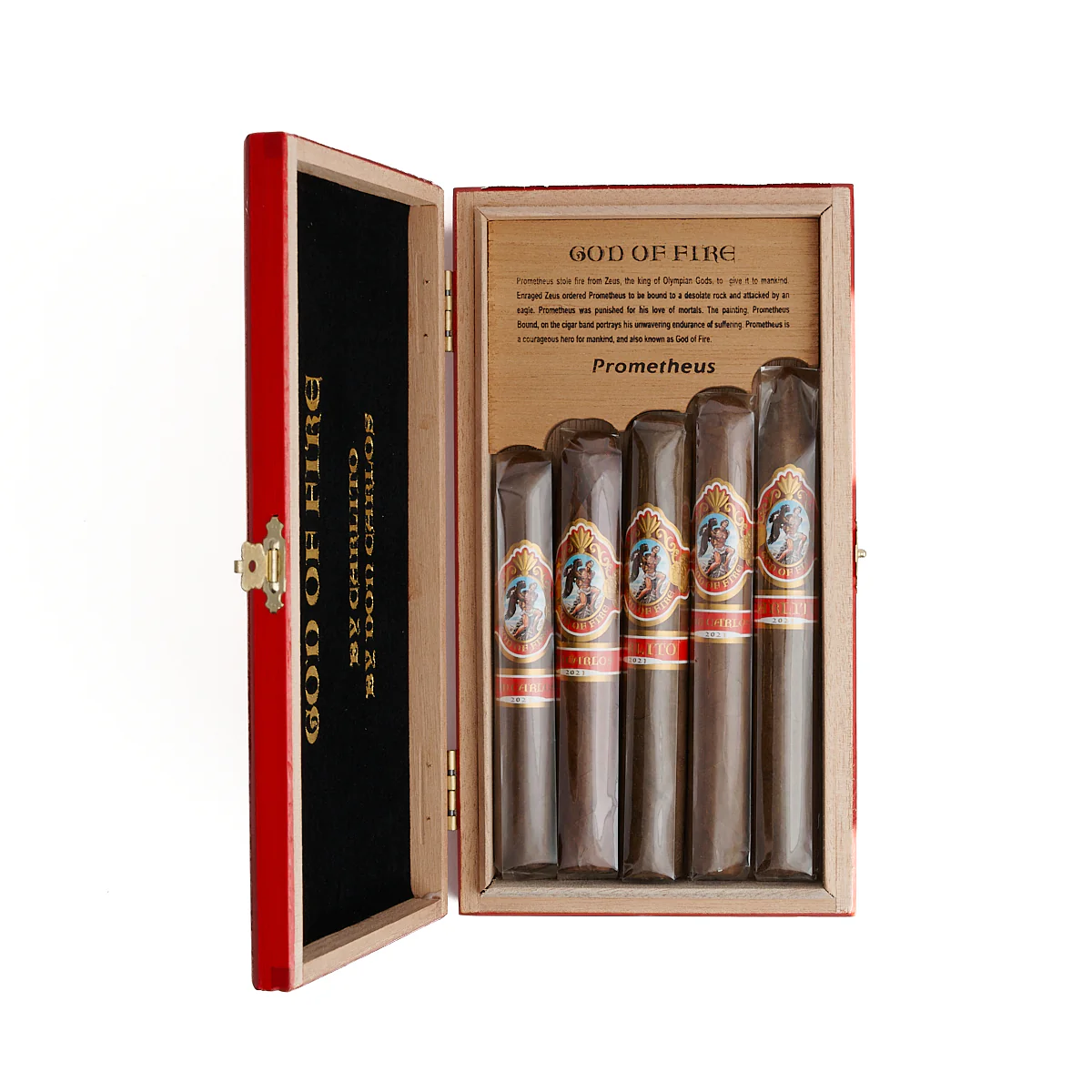 God of Fire by Don Carlos and by Carlito Sampler - Image 2
