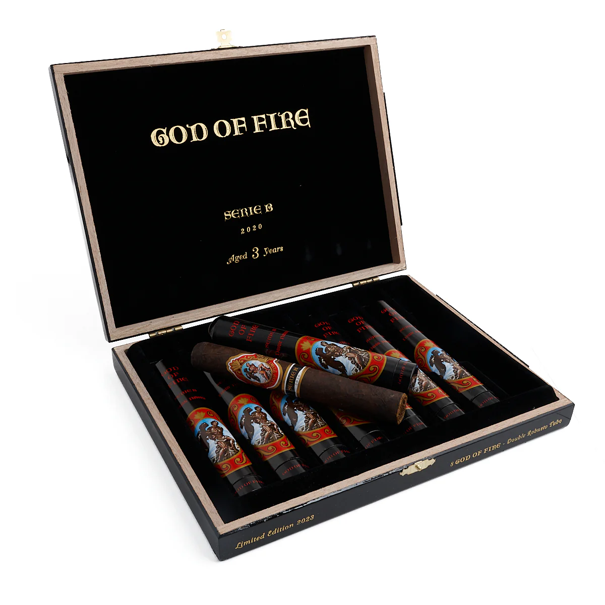 God of Fire Serie B Double Robusto Tubos - Image 2