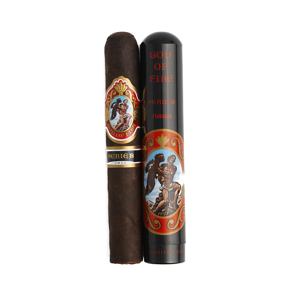 God of Fire Serie B Robusto Tubos - Image 2