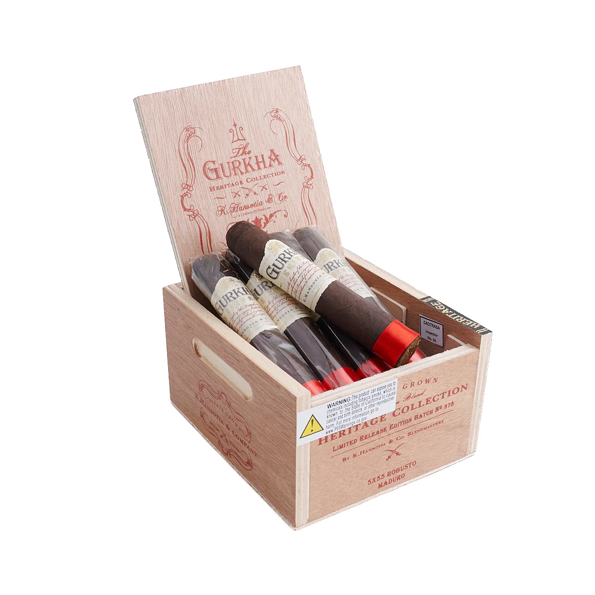 Gurkha Heritage Maduro Robusto - Image 2