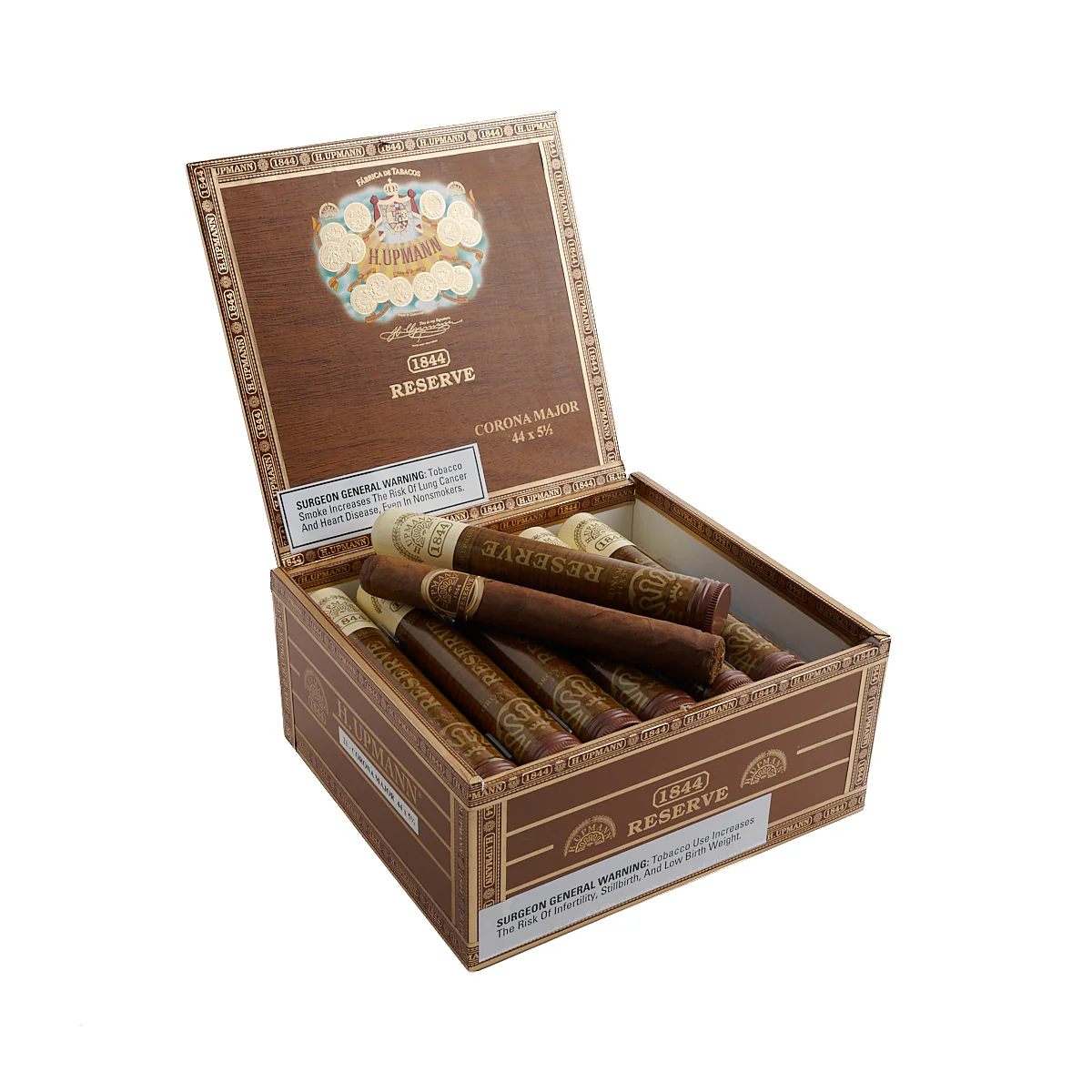 H. Upmann 1844 Reserve Corona Major Tubo - Image 2