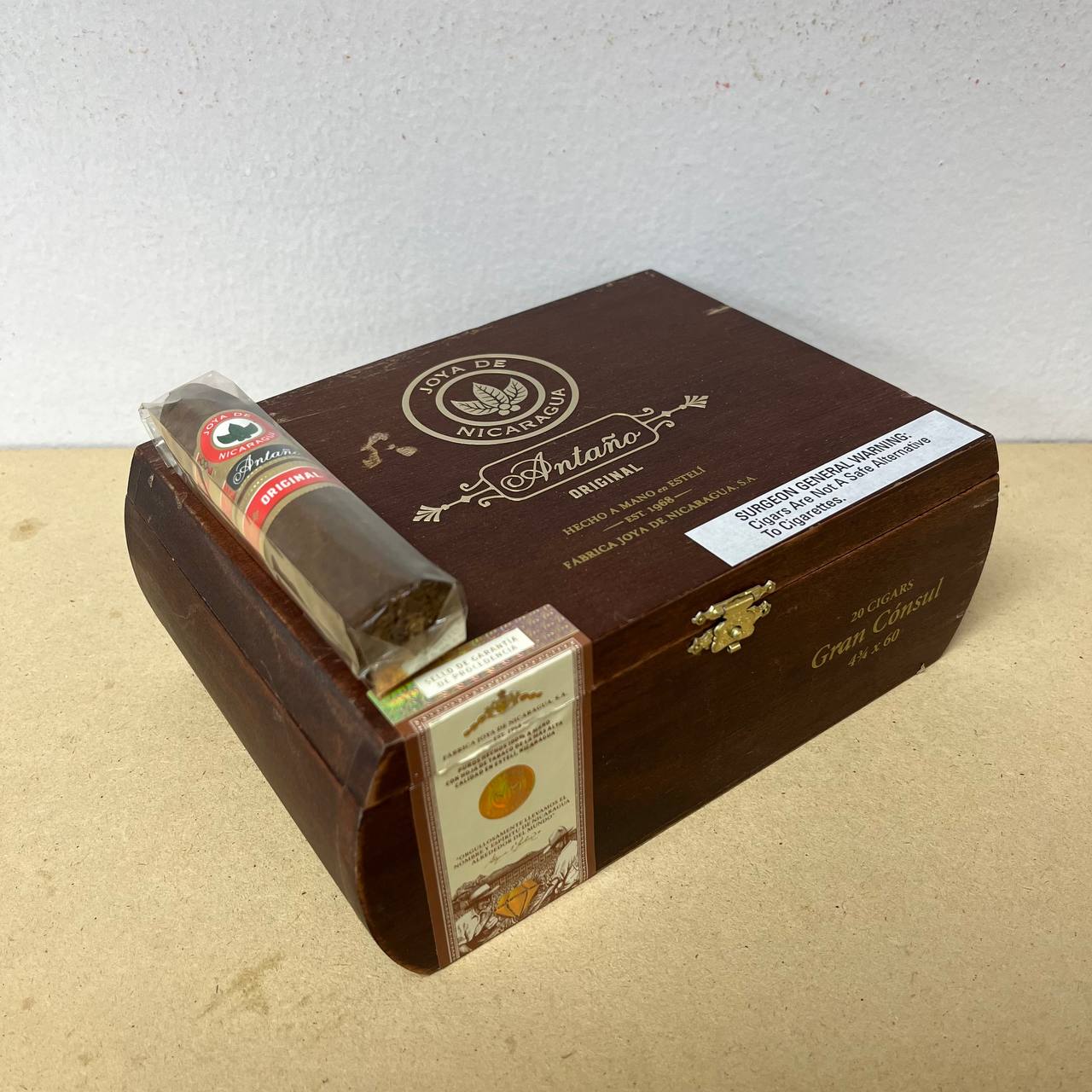 Joya De Nicaragua Antano 1970 Original Gran Consul