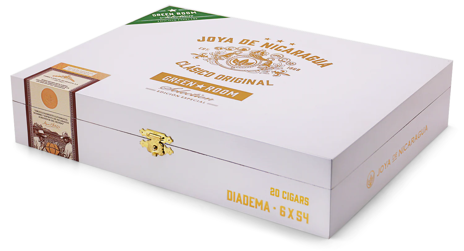 Joya De Nicaragua Clasico Original Green Room Selection Diadema - Image 4