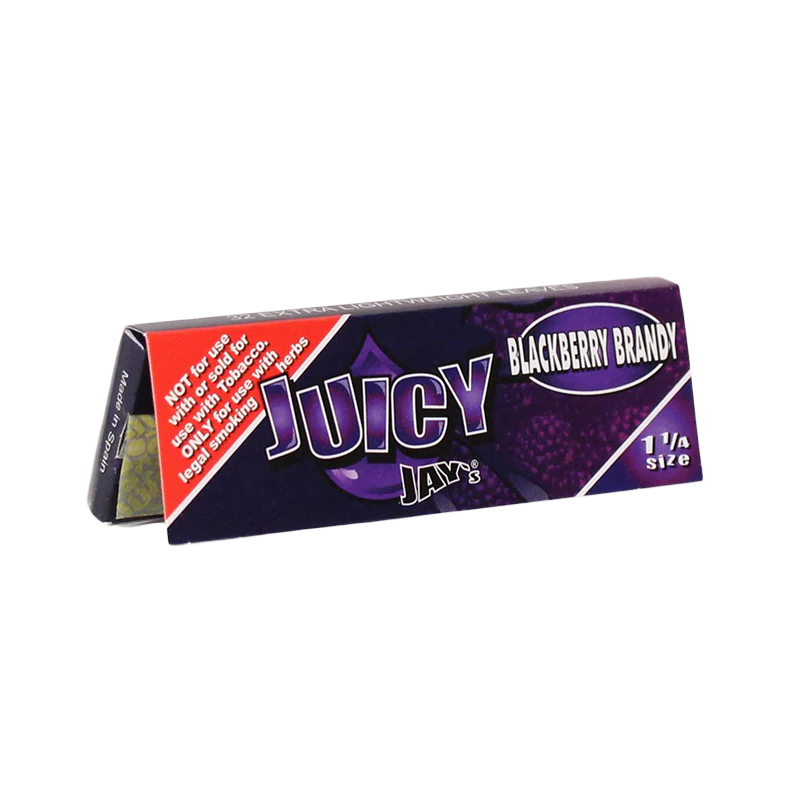 Juicy Jay's 1 1/4 Rolling Papers Blackberry 32ct