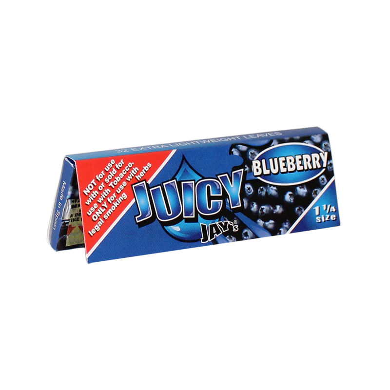 Juicy Jay's 1 1/4 Rolling Papers Blueberry 32ct