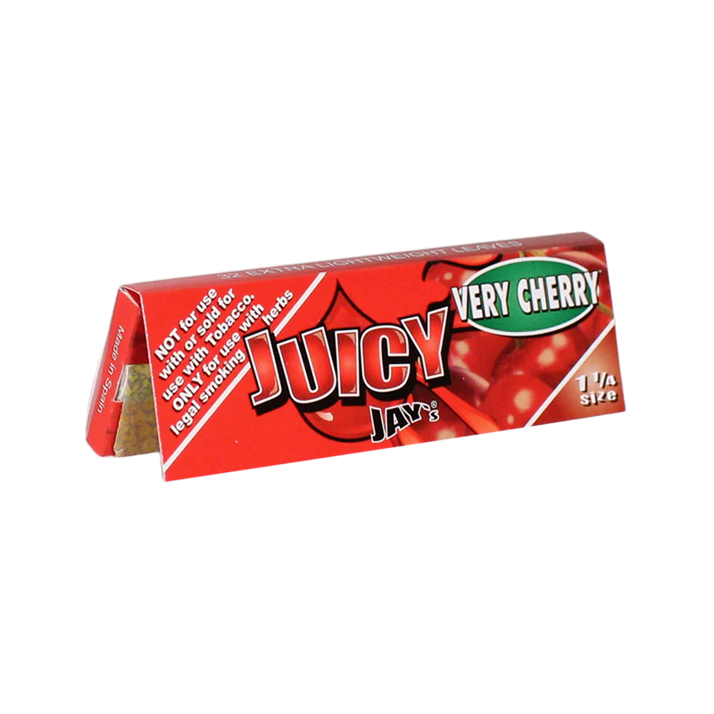 Juicy Jay's 1 1/4 Rolling Papers Cherry 32ct