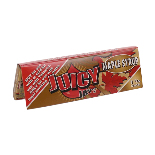 Juicy Jay's 1 1/4 Rolling Papers Maple Syrup 32ct