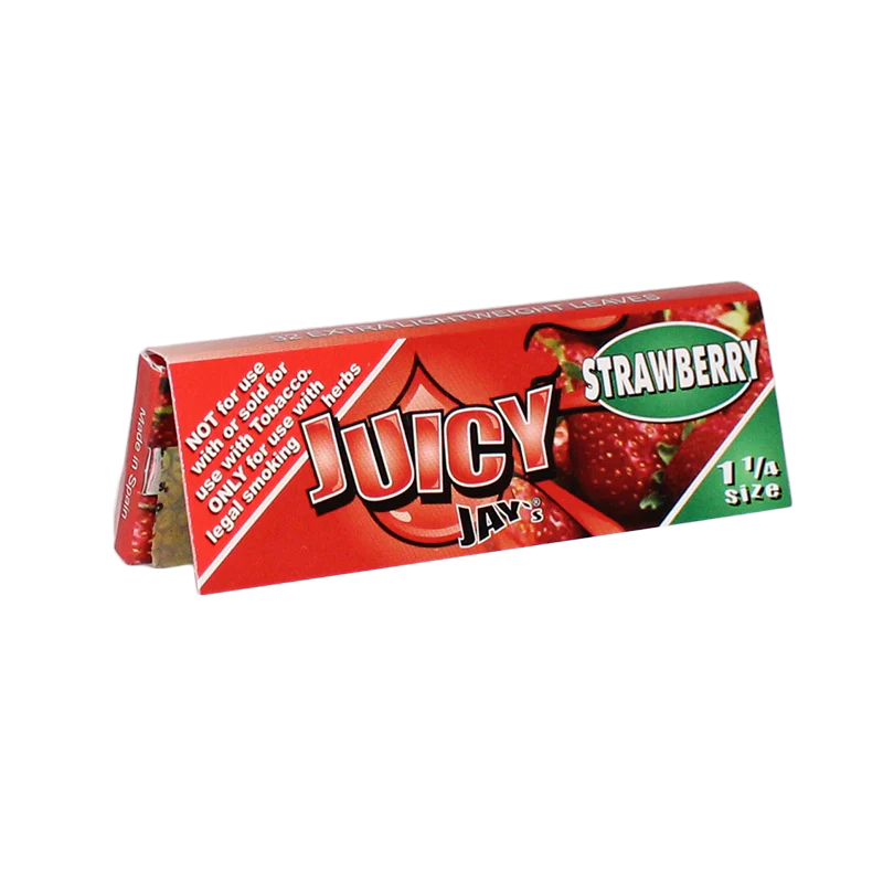 Juicy Jay's 1 1/4 Rolling Papers Strawberry 32ct