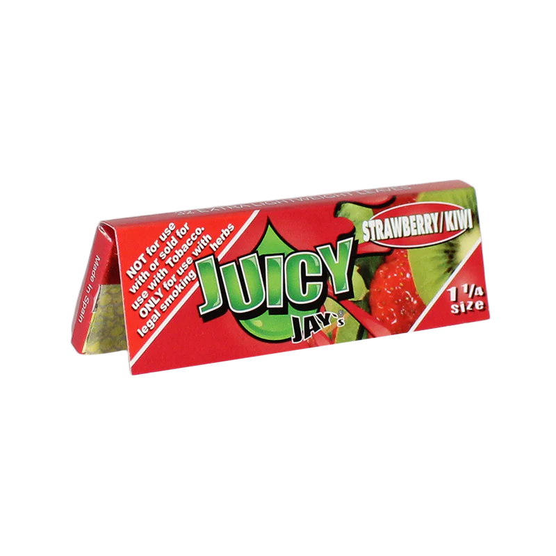 Juicy Jay's 1 1/4 Rolling Papers Strawberry Kiwi 32ct