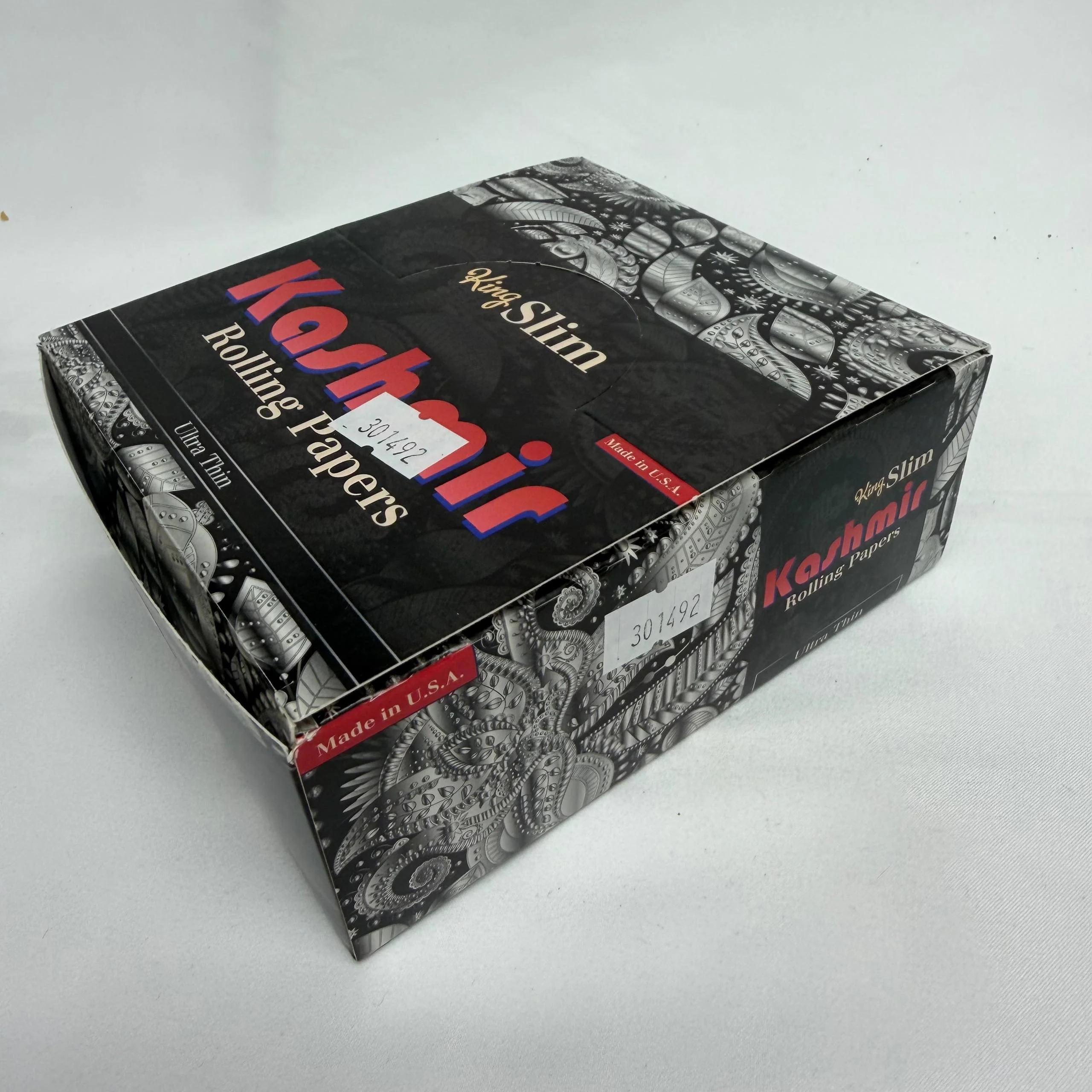 Kashmir Rolling Paper King Slim Ultra Thin 32ct - Image 2