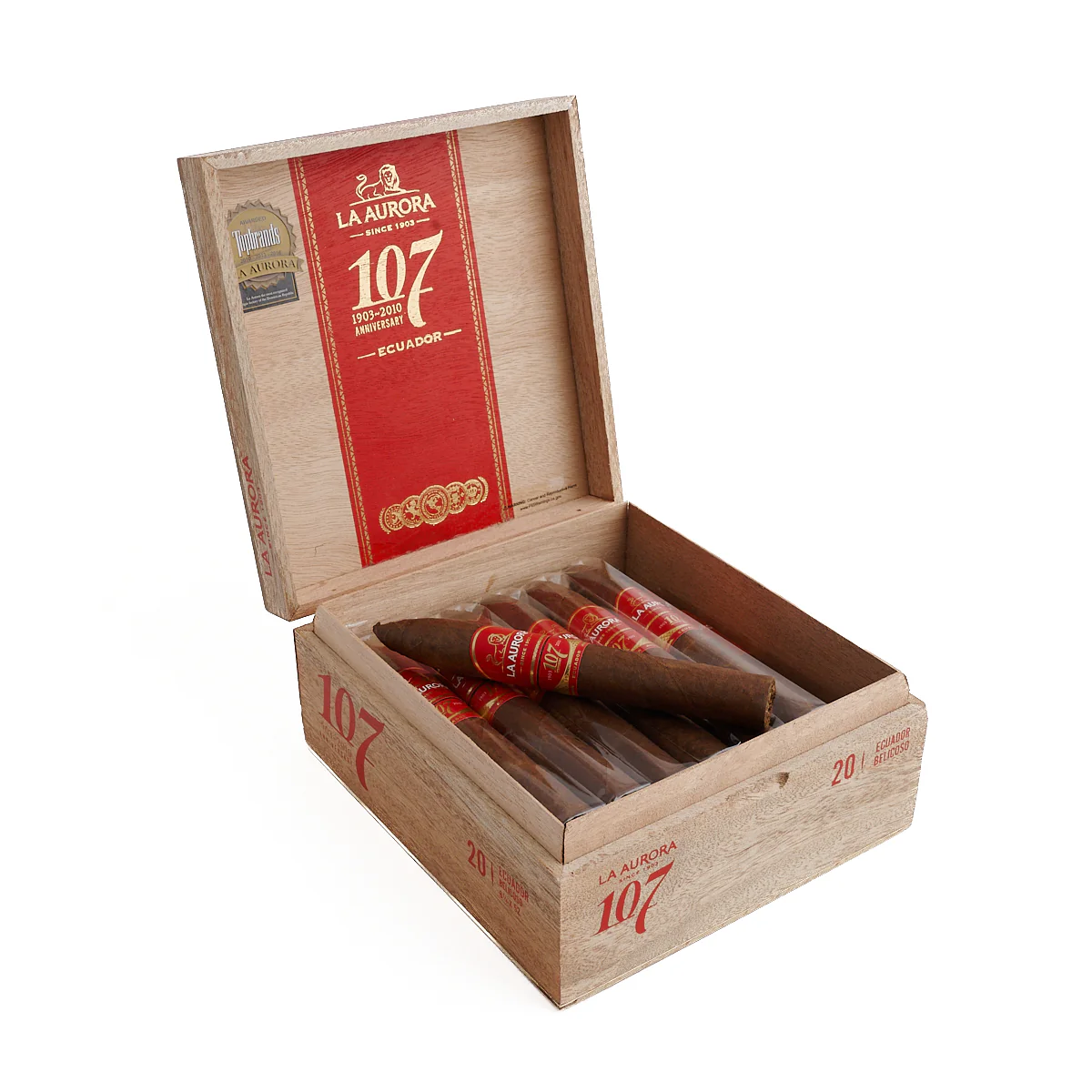 La Aurora 107 Ecuador Belicoso - Image 2