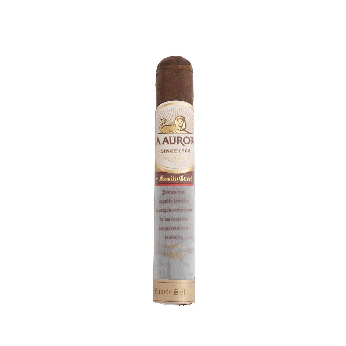 La Aurora Family Creed Fuerte Sol Robusto Box Pressed - Image 3