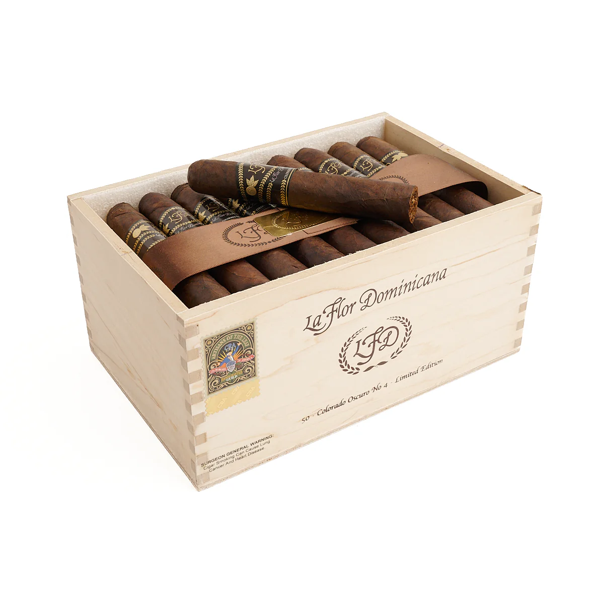 La Flor Dominicana Colorado Oscuro No. 4 Robusto - Image 2