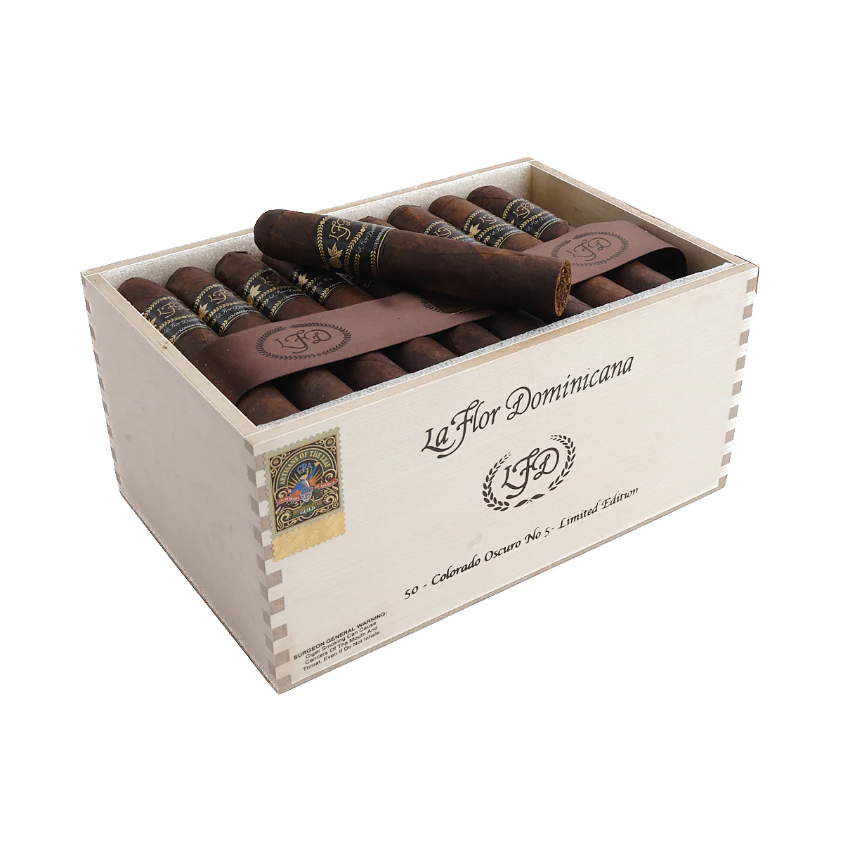 La Flor Dominicana Colorado Oscuro No. 5 Gordo - Image 3