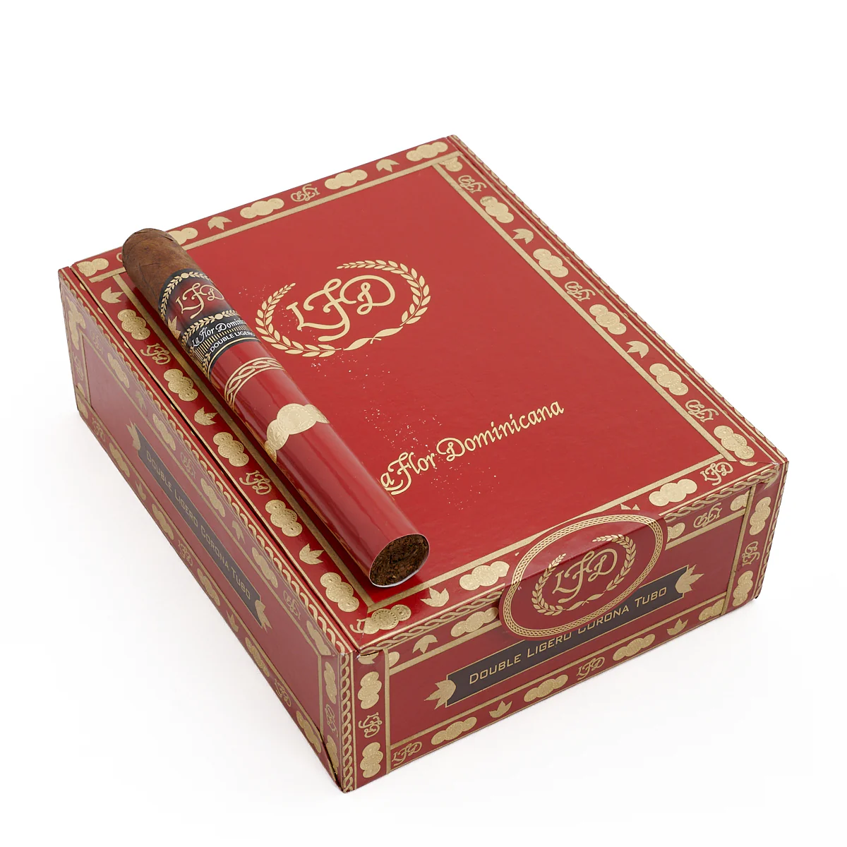 La Flor Dominicana Double Ligero Crystal Tubo Corona - Image 2