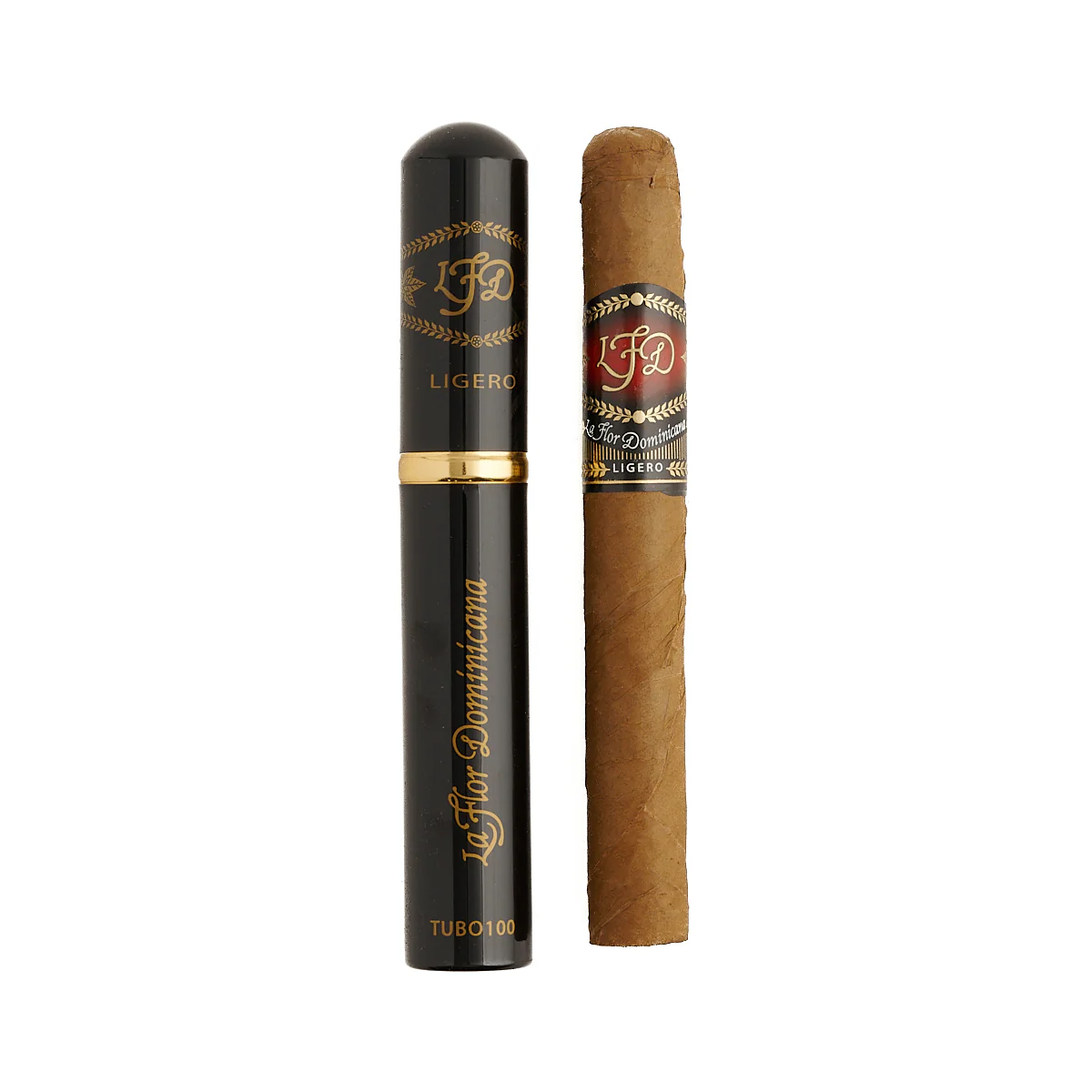 La Flor Dominicana Ligero L-100 Corona Tubos - Image 3