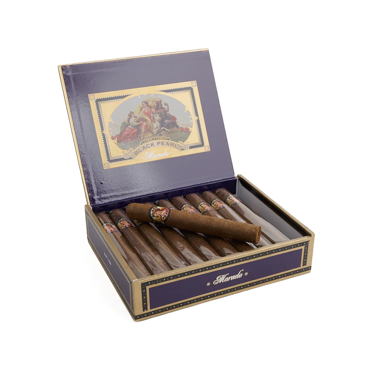 La Perla Habana Black Pearl Morado Toro - Image 2