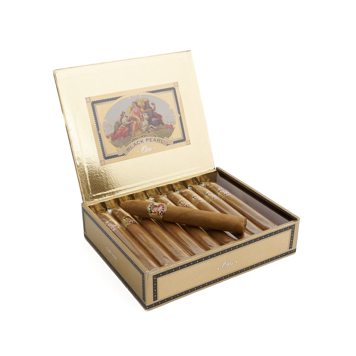 La Perla Habana Black Pearl Oro Belicoso - Image 2