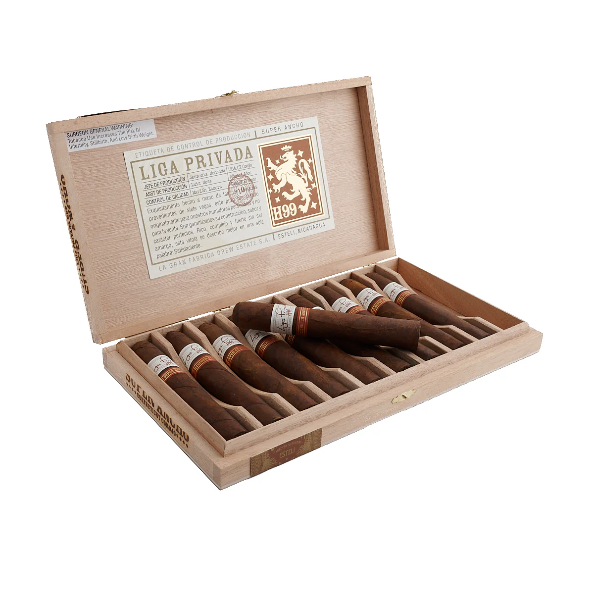 Liga Privada H99 Connecticut Corojo Super Ancho - Image 2