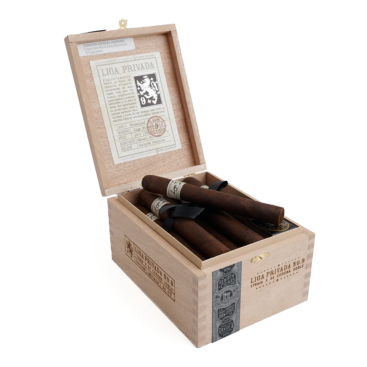 Liga Privada No. 9 Corona Doble - Image 2