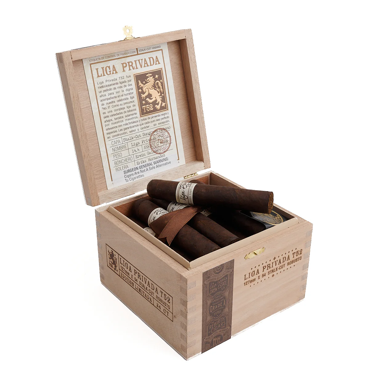 Liga Privada T52 Robusto - Image 2