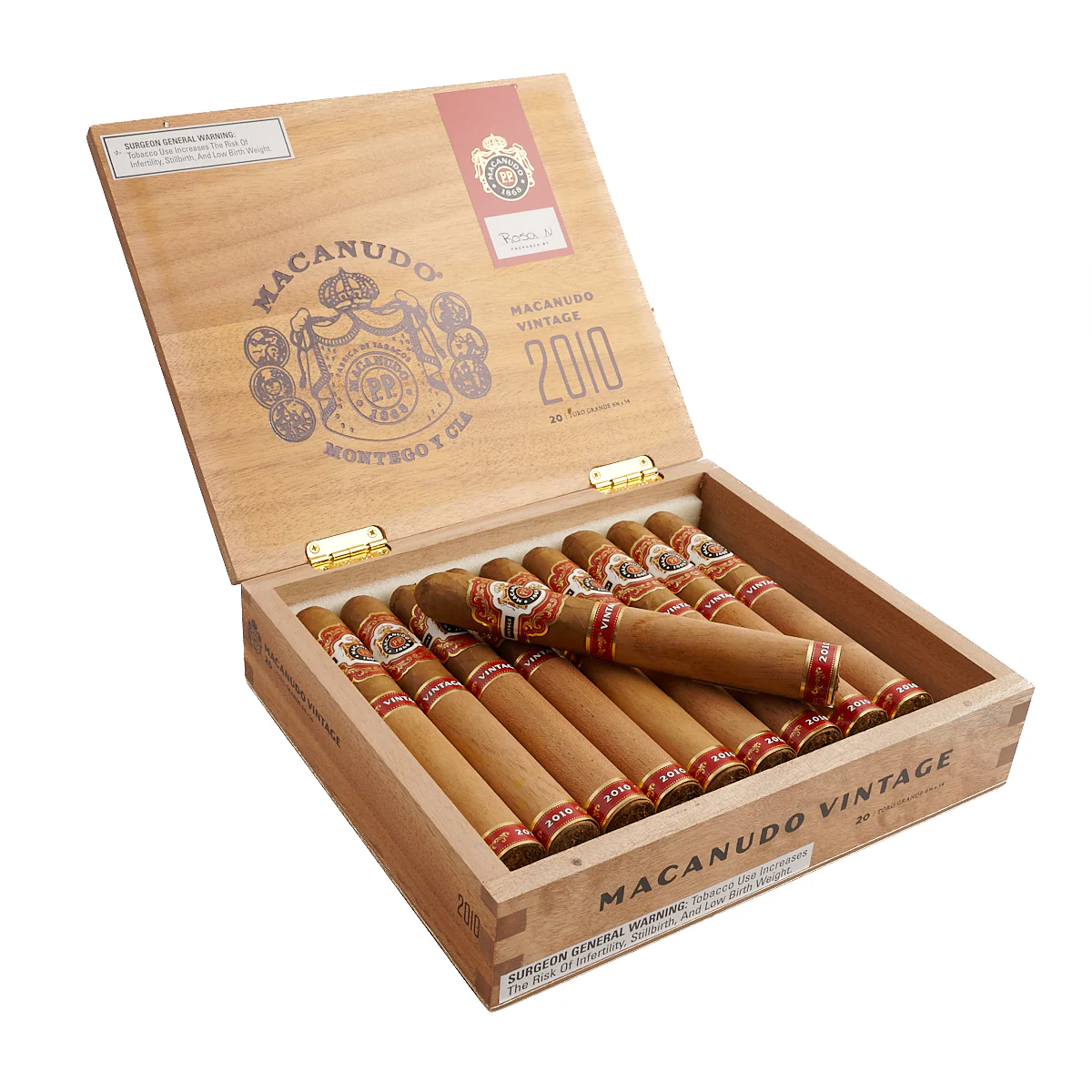 Macanudo Vintage 2010 Toro Grande - Image 2