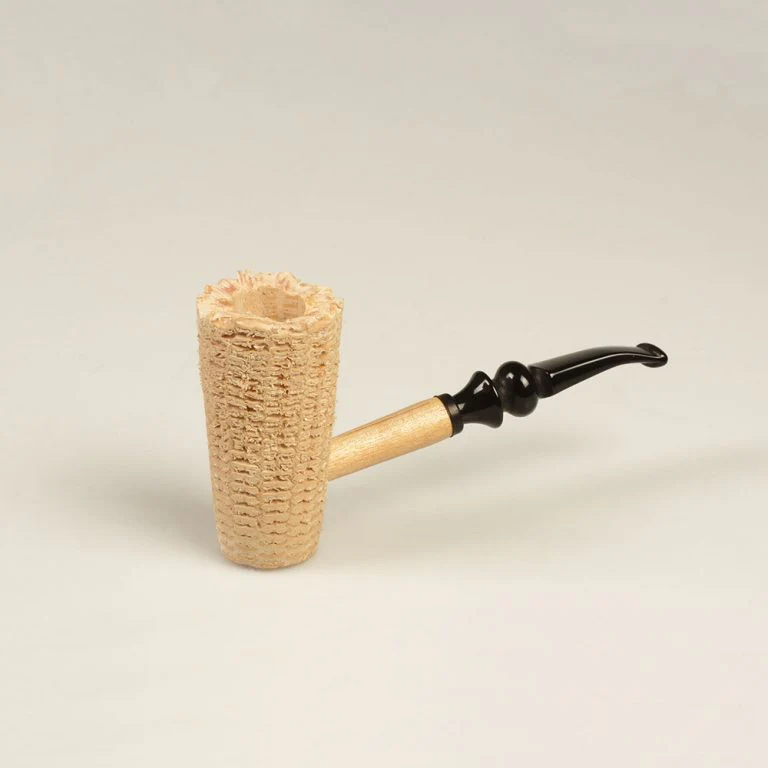 Missouri Meerschaum Freehand Natural Corn Cob Pipe