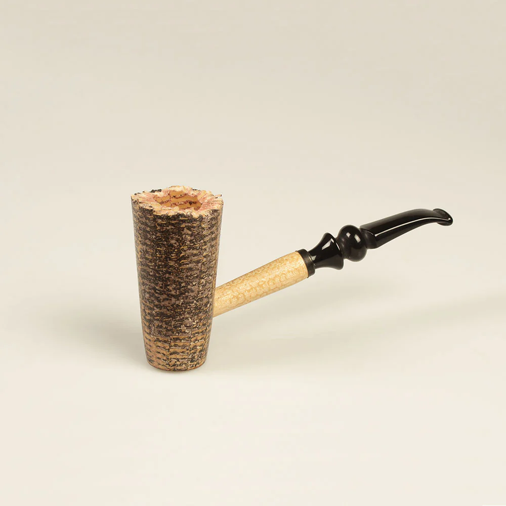 Missouri Meerschaum Freehand Stain Corn Cob Pipe