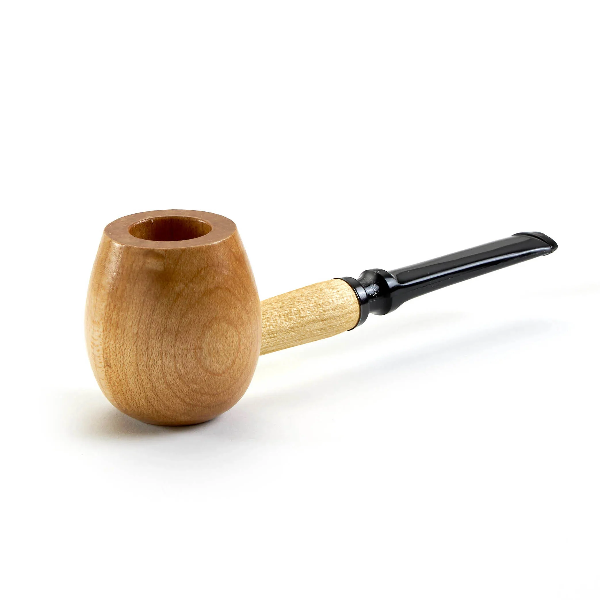 Missouri Meerschaum Maple Hardwood Apple Diplomat Pipe - Image 2