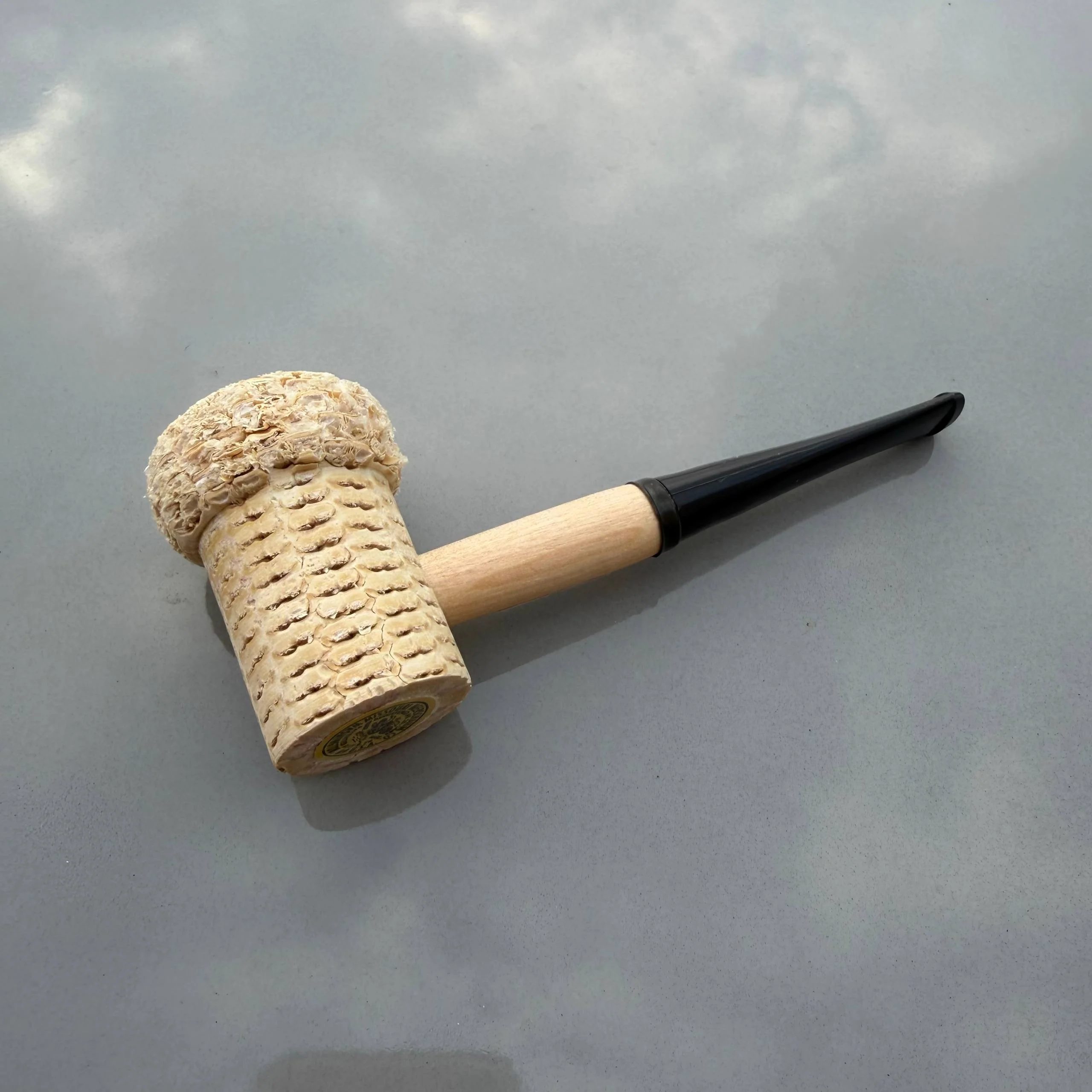 Missouri Meerschaum Natural Patriot Corn Cob Pipe - Image 2