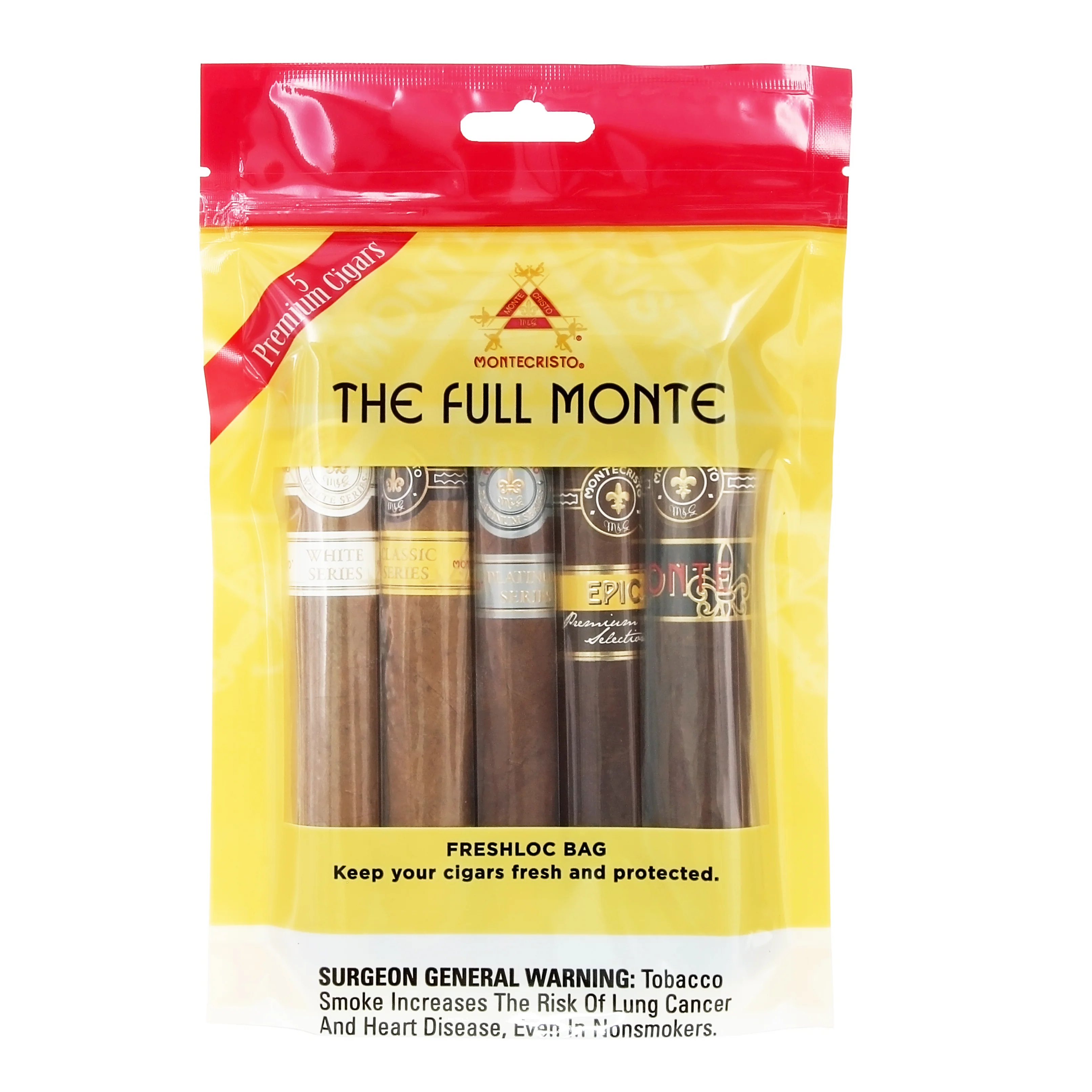 Montecristo The Full Monte Fresh Loc Sampler